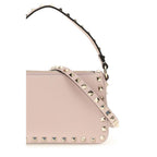 Valentino Garavani multicolor calf leather Bos Taurus shoulder bag with bold design and structured shape.