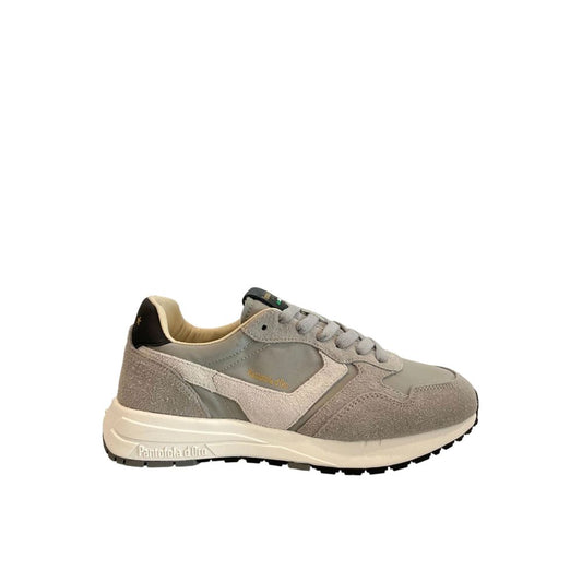 Pantofola D'Oro Grey Suede Men's Sneaker Pantofola D'Oro