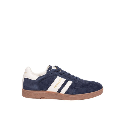 Pantofola D'Oro Blue Suede Men Sneaker Pantofola D'Oro
