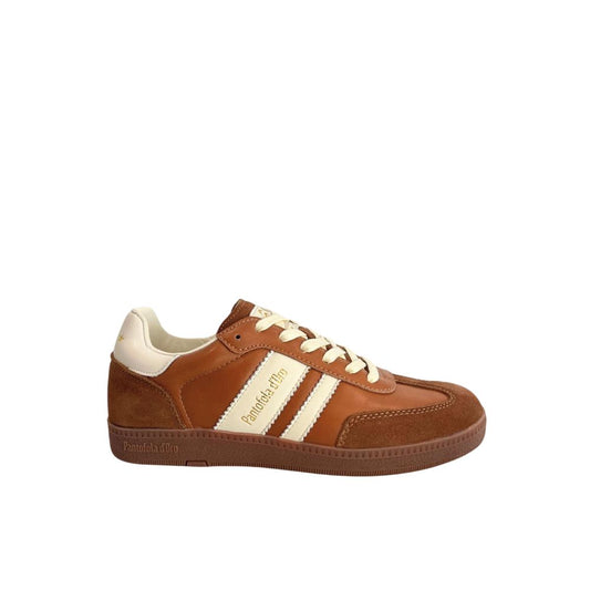 Pantofola D'Oro Brown Suede Men Sneaker Pantofola D'Oro