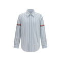 Thom Browne Blue Cotton Dress Shirt - Eljoys Fashion 