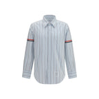 Thom Browne Blue Cotton Dress Shirt - Eljoys Fashion 