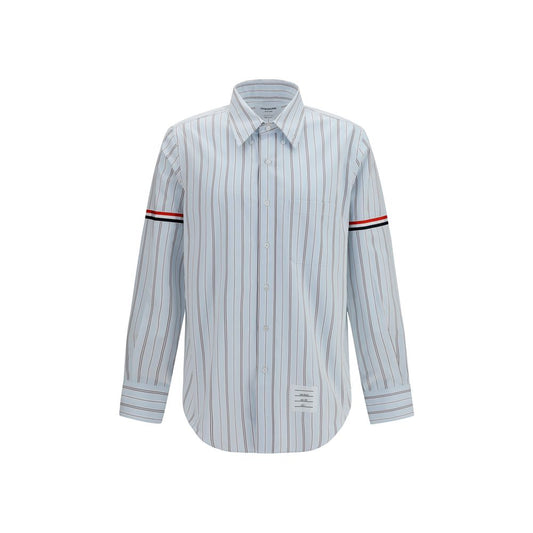Thom Browne Blue Cotton Dress Shirt Thom Browne