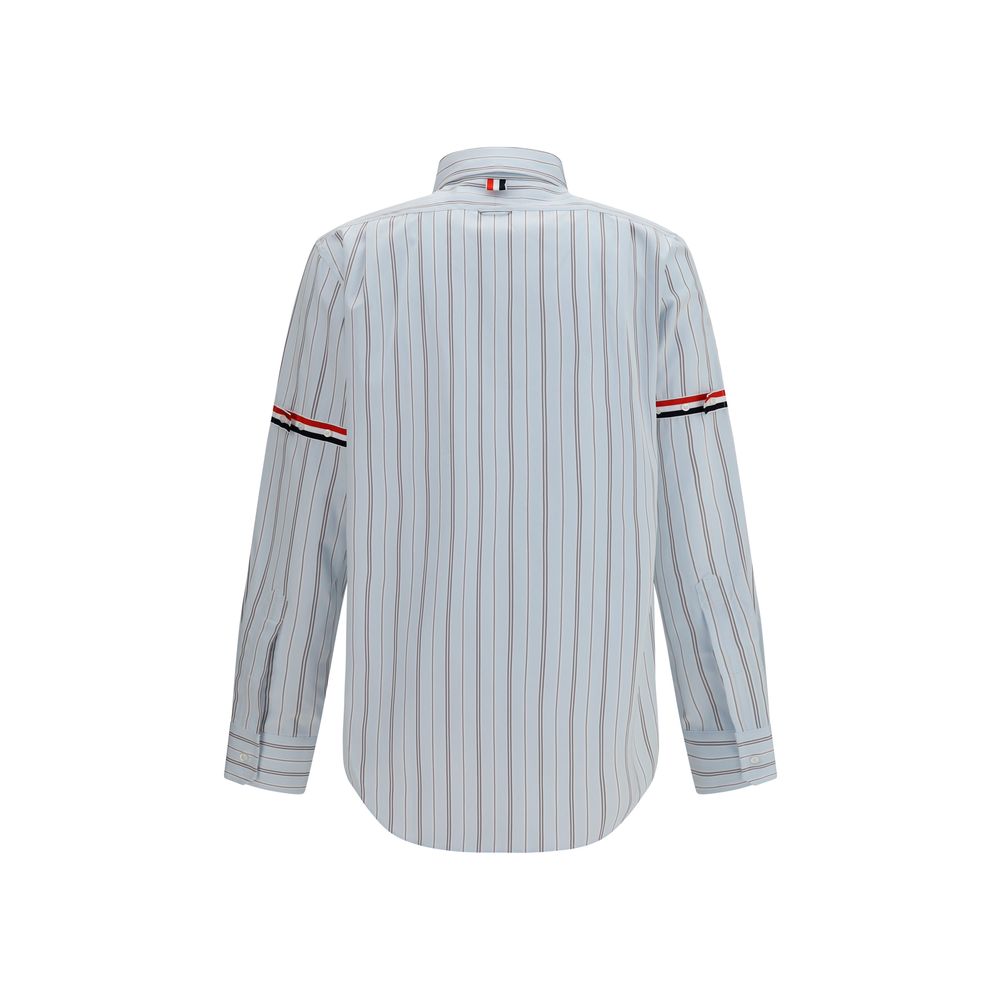 Thom Browne Blue Cotton Dress Shirt - Eljoys Fashion 