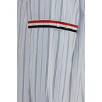 Thom Browne Blue Cotton Dress Shirt - Eljoys Fashion 