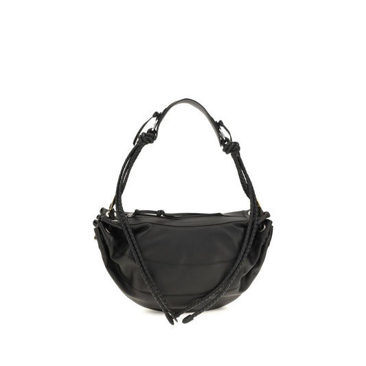Isabel Marant Black Lamb Ovis Aries Aries Shoulder Bag Isabel Marant