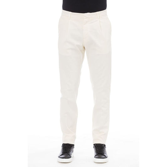 Peserico Beige Cotton Men's Pant Peserico