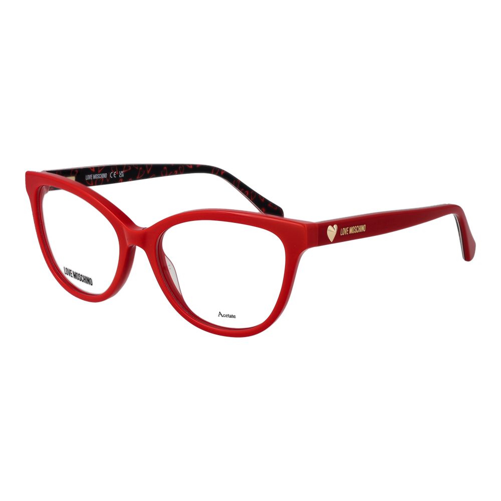 Love Moschino Multicolor Acetate Glasses Frames