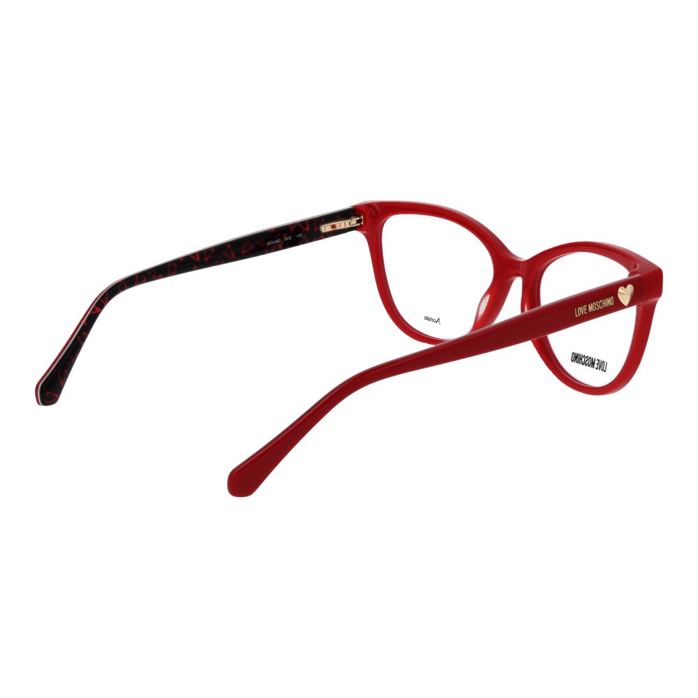 Love Moschino Multicolor Acetate Glasses Frames
