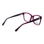 Love Moschino purple acetate glasses frames with bold design, showcasing stylish, high-quality eyewear for fashion-forward looks.