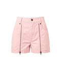 Pink cotton women’s shorts by Mr&Mrs Italy, casual and comfortable for everyday wear.