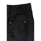 Mr&Mrs Italy Black Cotton Women Shorts - Eljoys Fashion 