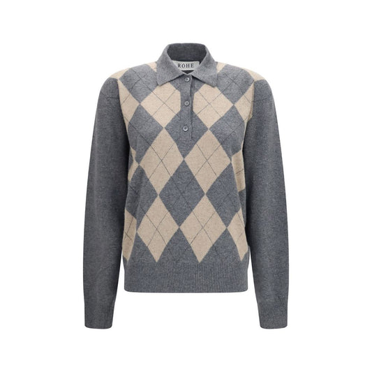Rohe Gray Polyamide Polo Shirt Rohe