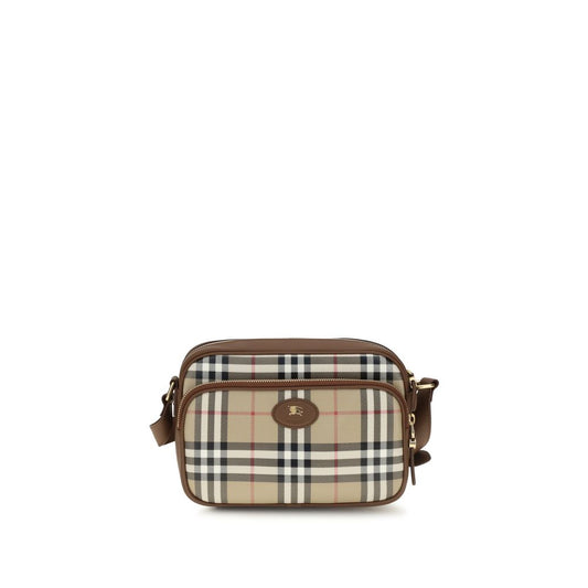 Burberry Beige Cotton Shoulder Bag Burberry