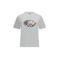 Burberry White Cotton T-Shirt Burberry