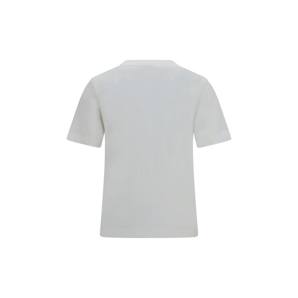 Burberry White Cotton T-Shirt Burberry