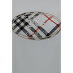 Burberry White Cotton T-Shirt Burberry