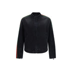 Gucci Black Cotton Biker Jacket - Eljoys Fashion 