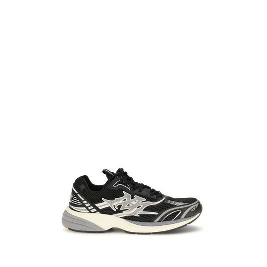 Amiri Black Calf Leather Bos Taurus Athletic Sneakers Amiri
