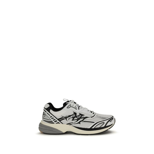 Amiri White Calf Leather Bos Taurus Athletic Sneakers Amiri