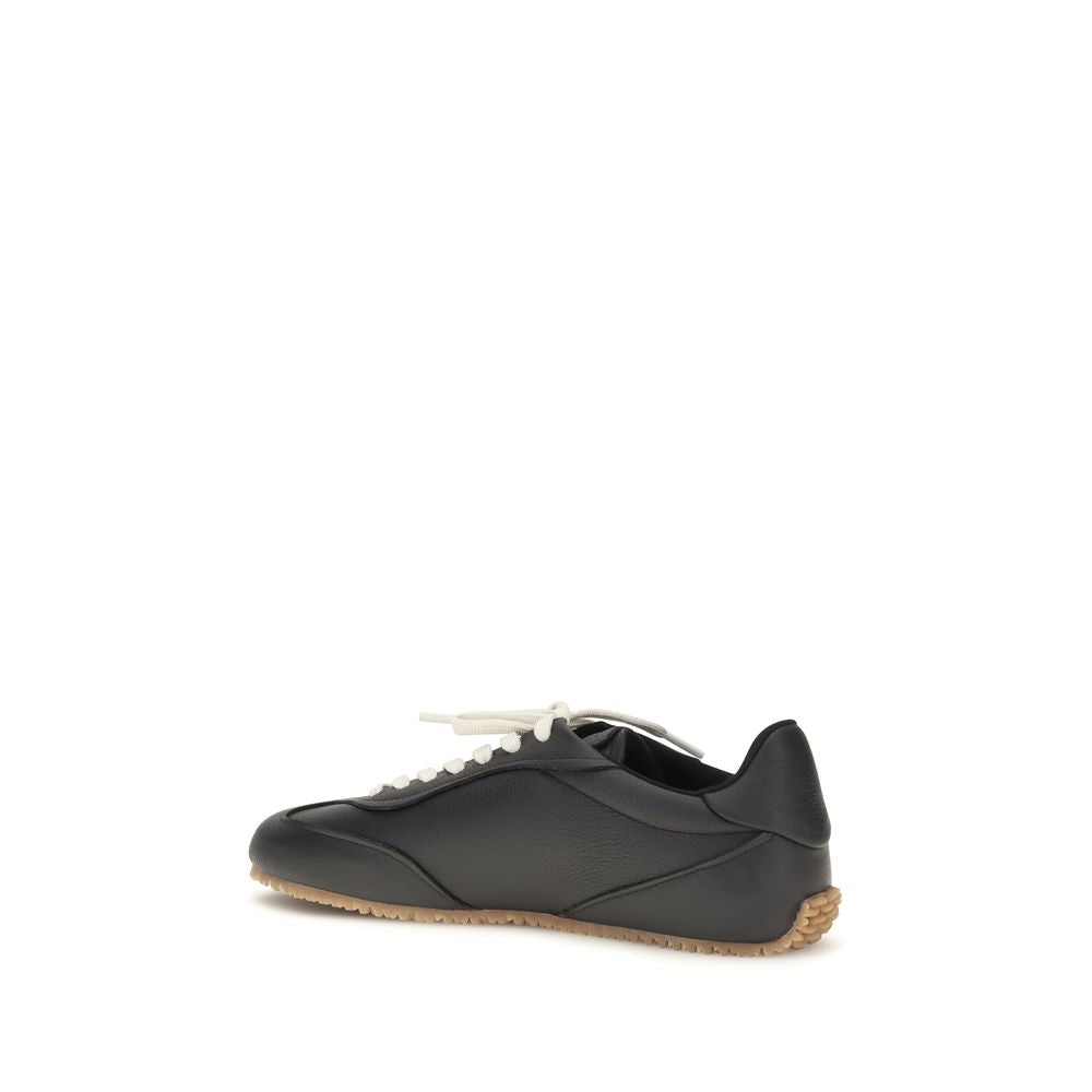 Axel Arigato Black Calf Leather Bos Taurus Athletic Sneakers Axel Arigato