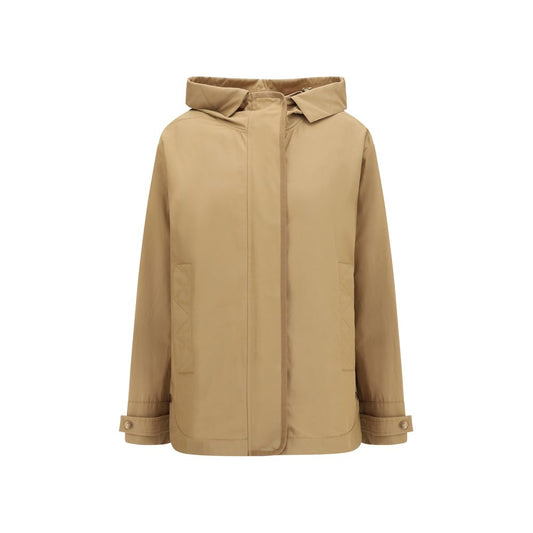 Moncler Beige Polyamide Shell Jacket Moncler