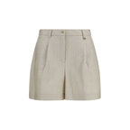 Moncler Beige Polyamide Bermuda Shorts - Eljoys Fashion 