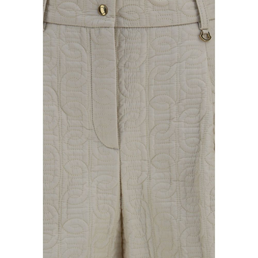 Moncler Beige Polyamide Bermuda Shorts - Eljoys Fashion 