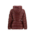 Moncler Red Goose Down Full-Length Jacket