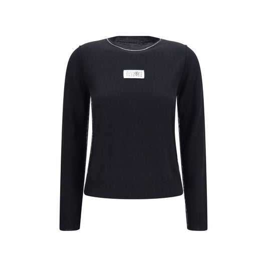 MM6 Black Wool Oves Aries Sportswear MM6