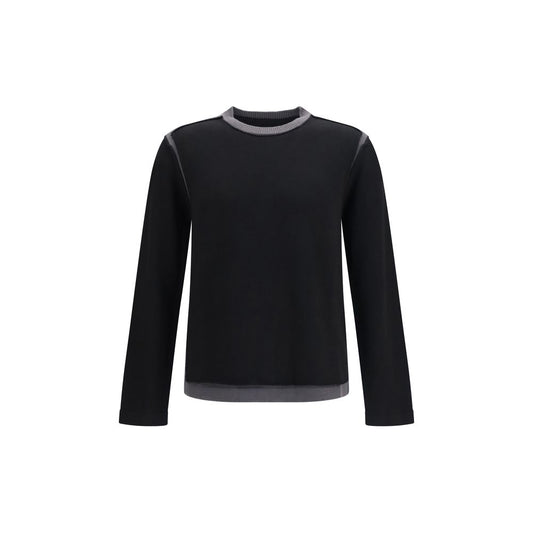 MM6 Black Wool Oves Aries Sweatshirt MM6