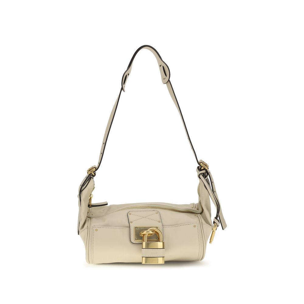 Chloé Beige Calf Leather Bos Taurus Shoulder Bag Chloé