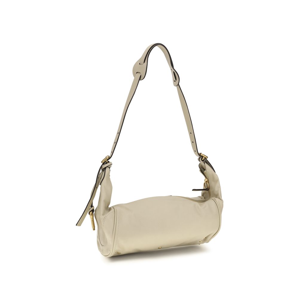 Chloé Beige Calf Leather Bos Taurus Shoulder Bag Chloé