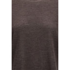 Loulou De Saison Brown Cashmere T-Shirt - Eljoys Fashion 