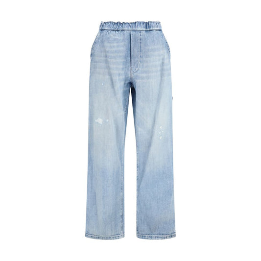 MM6 Blue Cotton Jeans Denim MM6