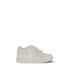 Off-White White Calf Leather Bos Taurus Low Top Sneakers Off-White