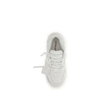 Off-White White Calf Leather Bos Taurus Low Top Sneakers Off-White