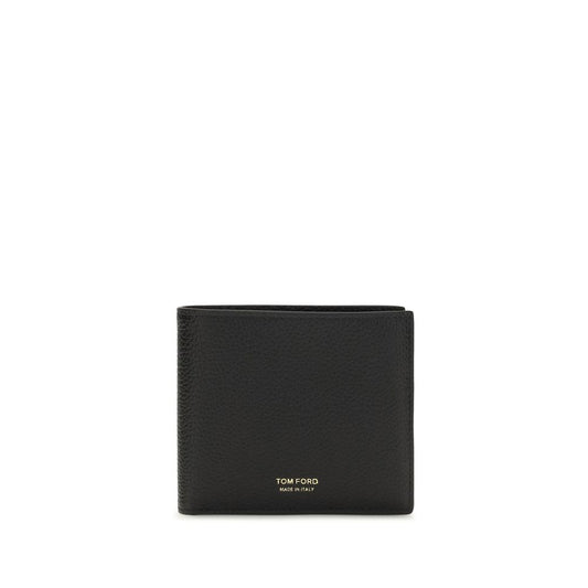 Tom Ford Black Calf Leather Bos Taurus Wallet Tom Ford