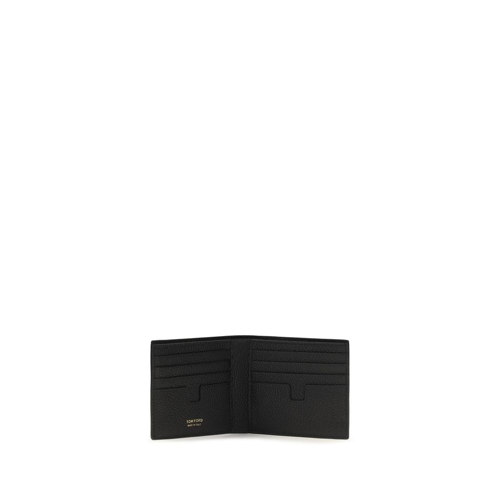 Tom Ford Black Calf Leather Bos Taurus Wallet Tom Ford