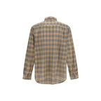 Burberry Beige Cotton Pattern Shirt
