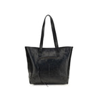 Black Balenciaga Lamb Ovis Aries shoulder bag with sleek design and minimalist style, featuring a structured silhouette and shoulder strap.