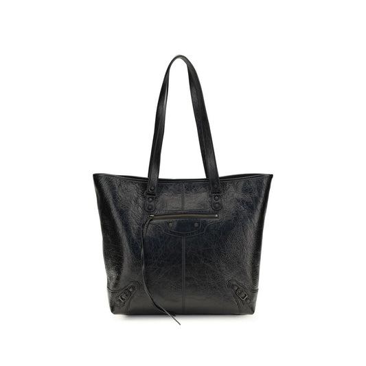 Balenciaga Black Lamb Ovis Aries Aries Shoulder Bag Balenciaga