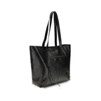 Black Lamb Ovis Aries shoulder bag by Balenciaga featuring a sleek design and structured silhouette.