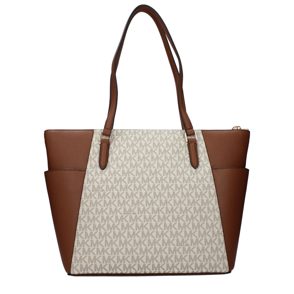 Michael Kors Beige Leather Shoulder Bag Michael Kors