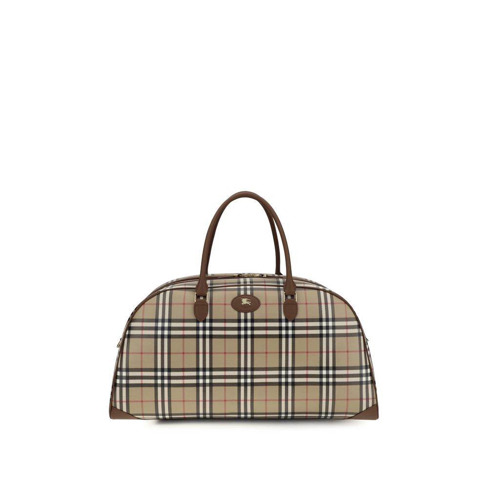 Burberry Beige Cotton Luggage And Travel Burberry