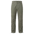 Mr&Mrs Italy green fabric men's pants hanging on a wooden hanger, showcasing stylish casual menswear.