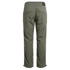 Green fabric men's pants by Mr&Mrs Italy with a tailored fit and classic style, displayed on a neutral background.