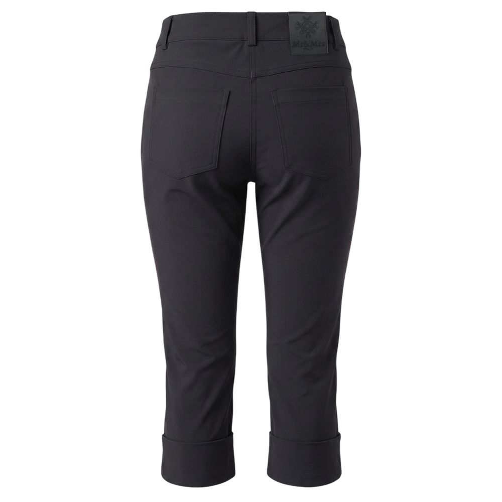 Mr&Mrs Italy Black Cotton Women Pants - Eljoys Fashion 
