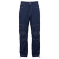 Blue polyamide men's pants from Mr&Mrs Italy, featuring a stylish fit and modern design.