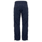 Men's blue polyamide pants from Mr&Mrs Italy, featuring a modern fit and sleek design, suitable for casual or semi-formal wear.